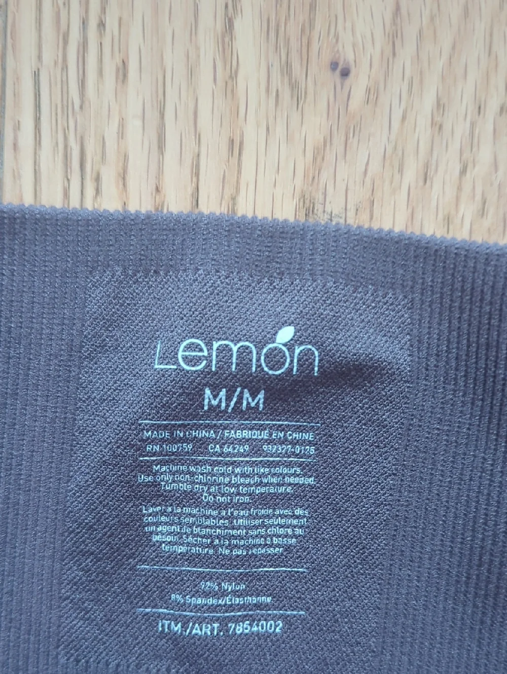 LEMON. Ribbed Legging. Size Medium. - Picture 7 of 9